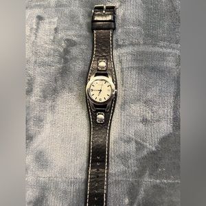 Fossil vintage black watch